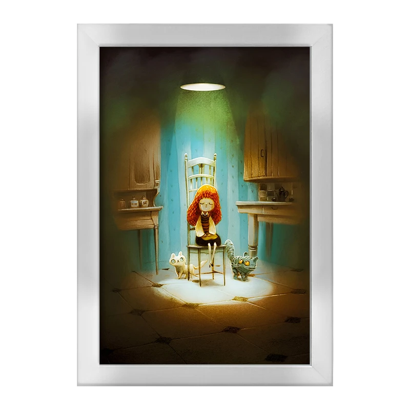 تابلو خندالو طرح دخترانه کد F8727