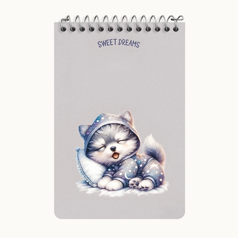 دفتر یادداشت 50 برگ خندالو طرح Sweet Dreams کد F5163