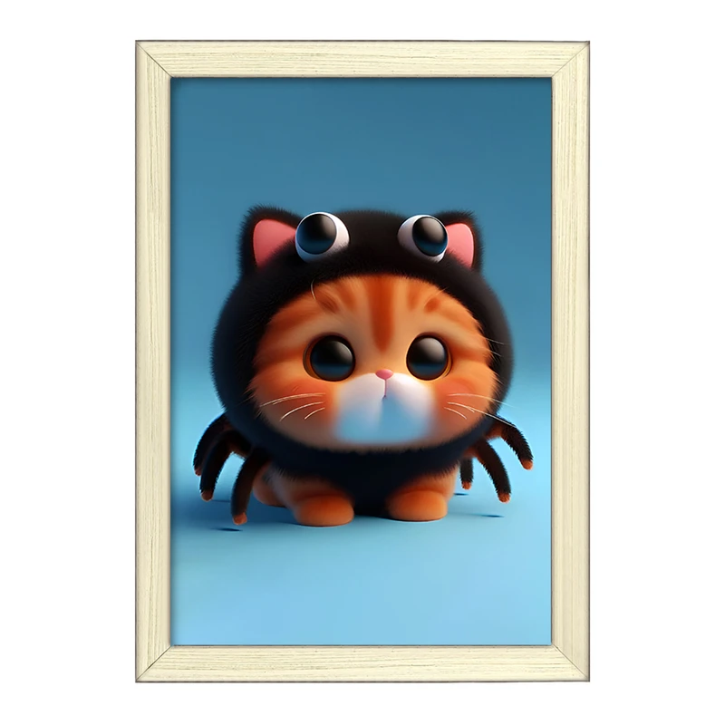 تابلو خندالو طرح گربه کوچولو کد F8555