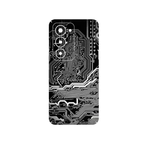 MAHOOT Black_Printed_Circuit_Board Cover Sticker for Xiaomi Redmi 15 4G