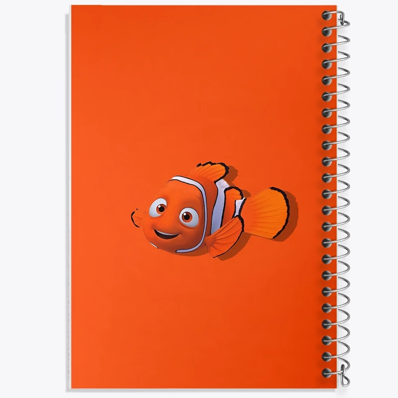 دفتر طراحی 50 برگ خندالو طرح نمو (Nemo) کد N3742