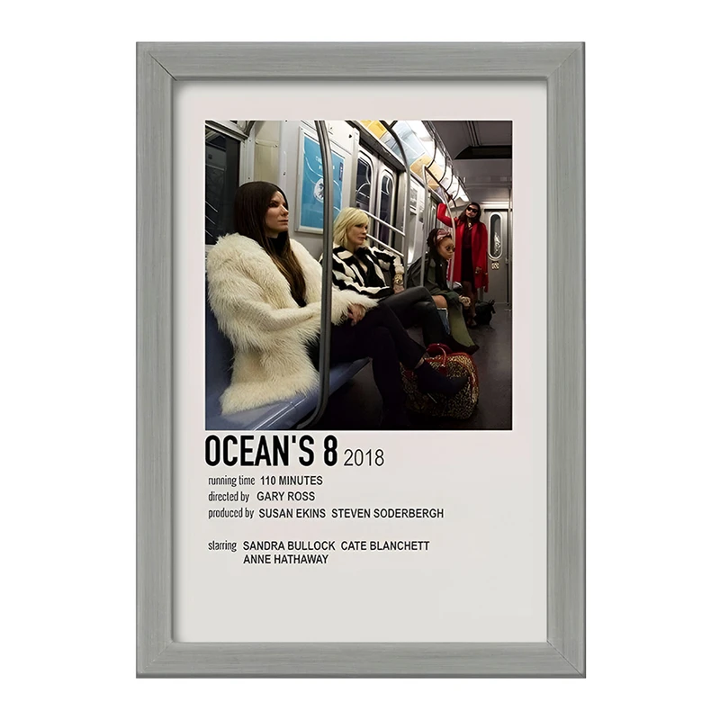 تابلو خندالو طرح هشت یار اوشن (Ocean's 8) کد F13073