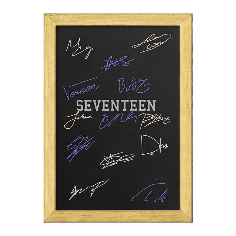 تابلو خندالو طرح گروه سونتین Seventeen  کد 21664