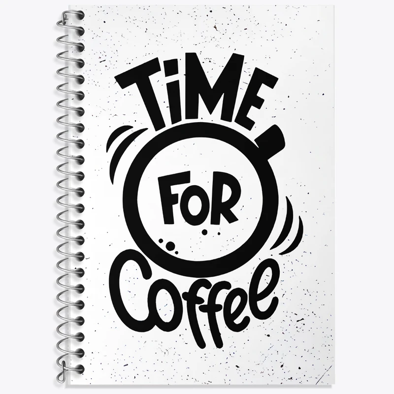 دفتر لغت 50 برگ خندالو طرح قهوه (COFFEE) کد F11875