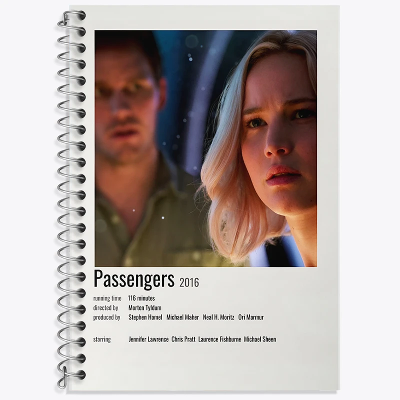 دفتر نت موسیقی 50 برگ خندالو طرح مسافران (Passengers) کد F12958