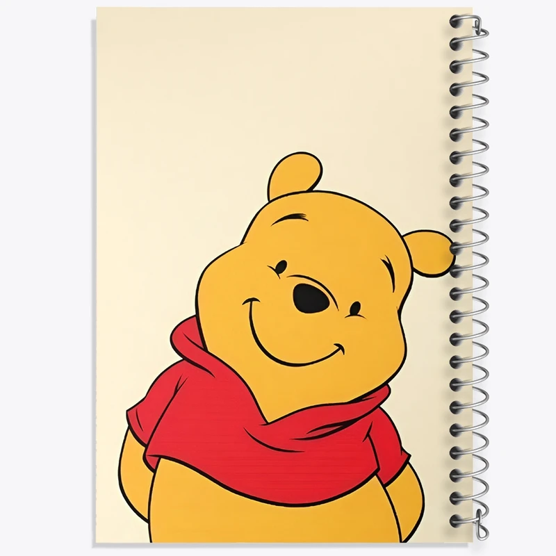 دفتر طراحی 50 برگ خندالو طرح وینی پو (Winnie the Pooh) کد N6393