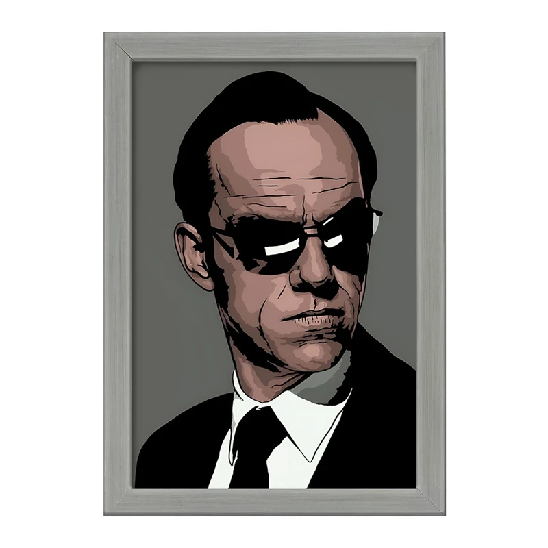 تابلو خندالو طرح مامور اسمیت (Agent Smith) کد F13550