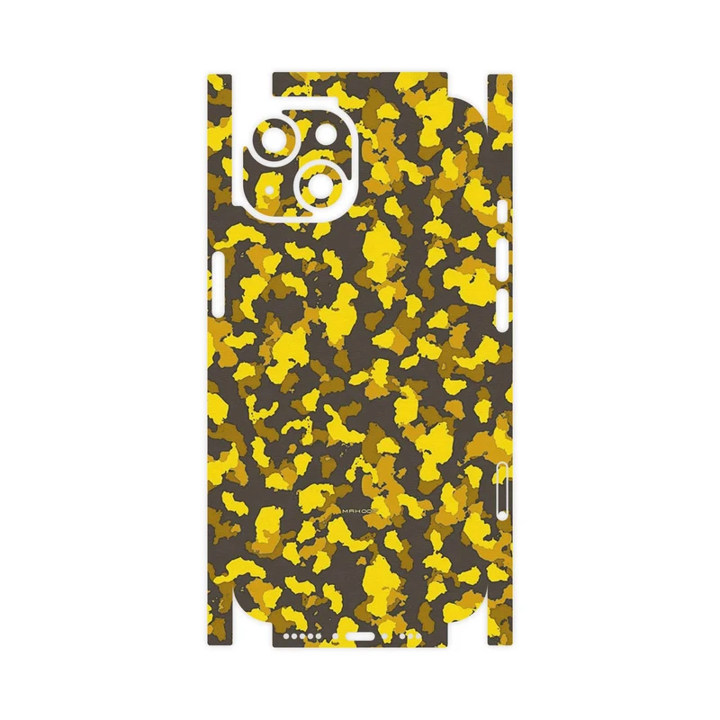 برچسب پوششی ماهوت مدل Yellow Infantry Army-FullSkin مناسب برای گوشی موبایل اپل iPhone 14