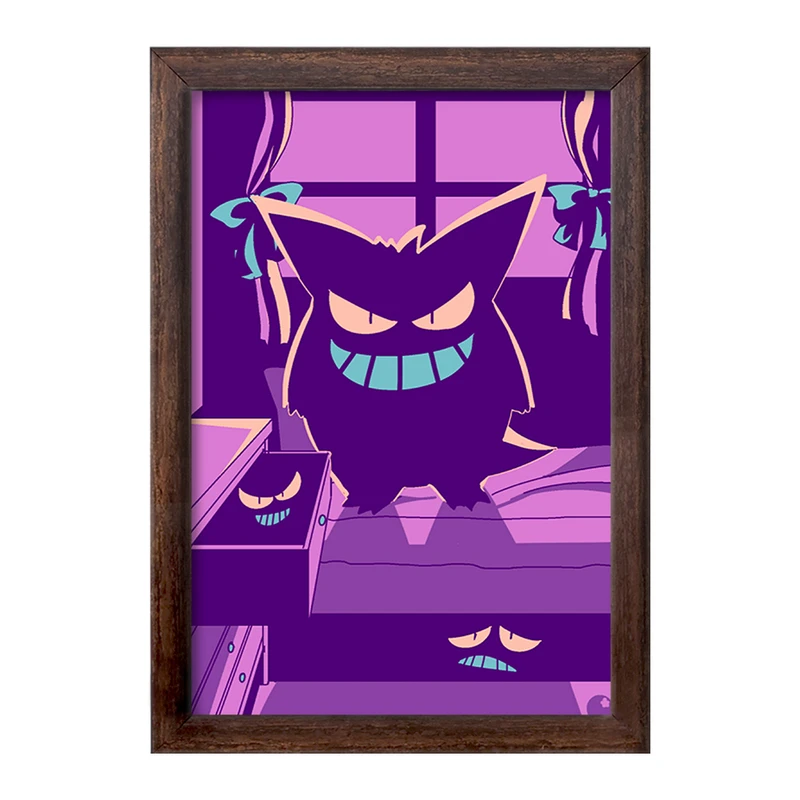 تابلو خندالو طرح گنگار پوکمون  کد 17376