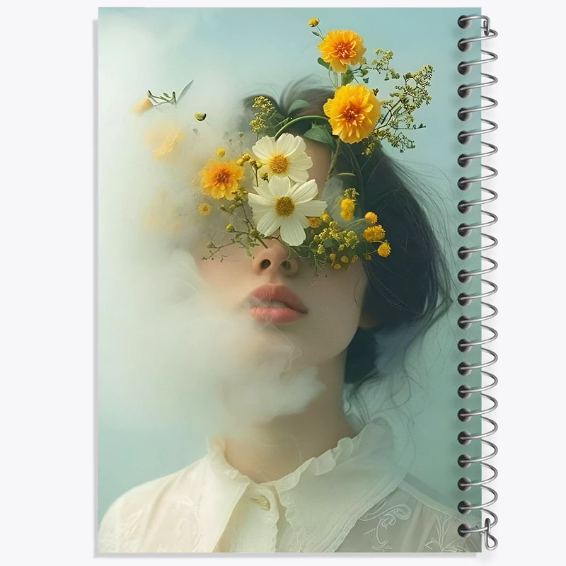 دفتر نقاشی 50 برگ خندالو طرح دخترانه کد F10706