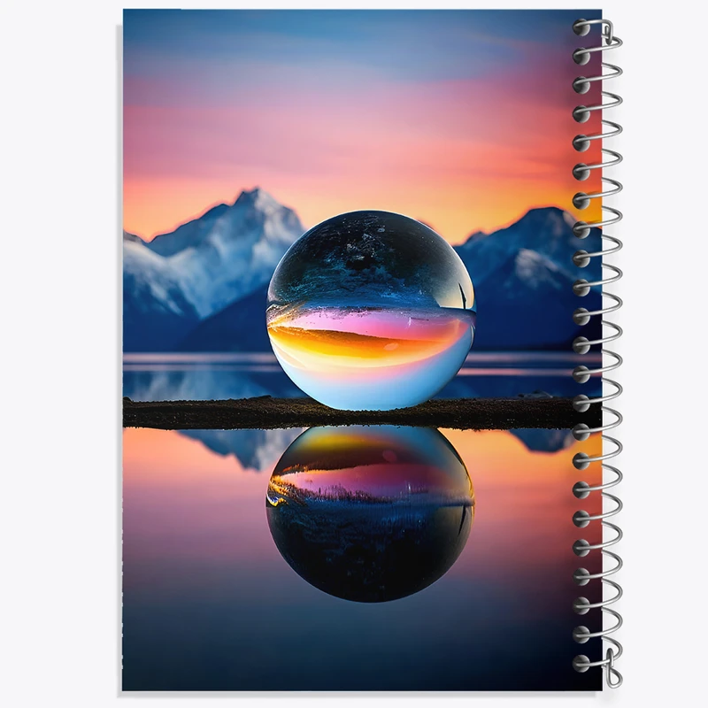 دفتر مشق 50 برگ خندالو طرح گوی زیبا کد F4342