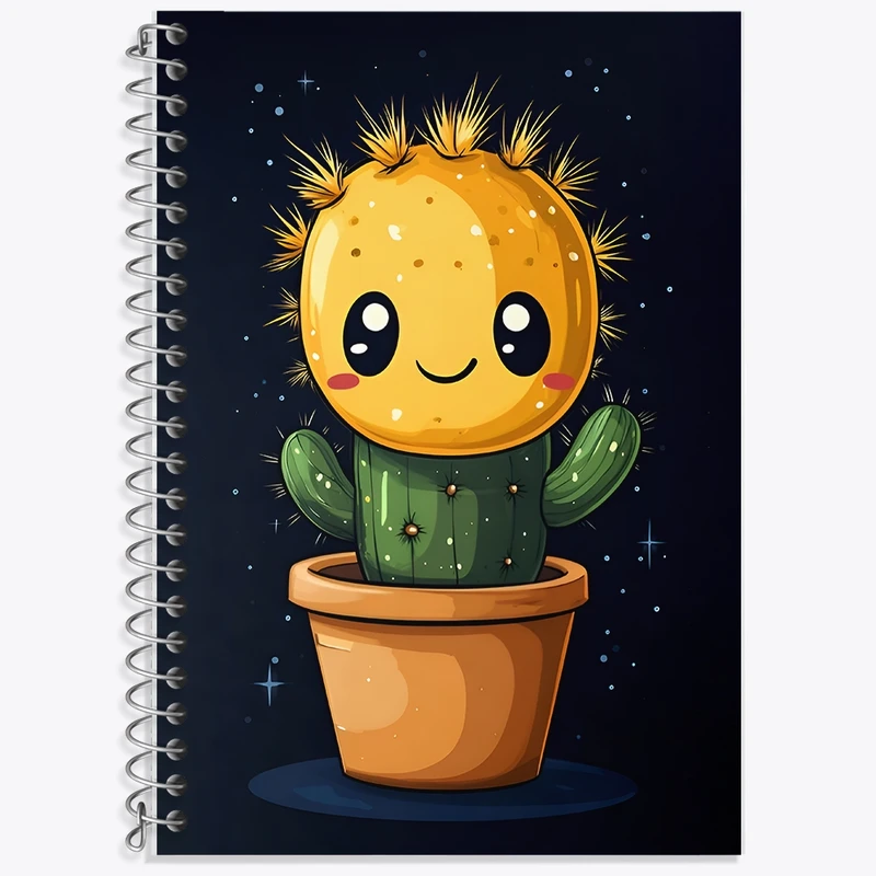 دفتر لغت 50 برگ خندالو طرح کاکتوس بامزه کد F11730