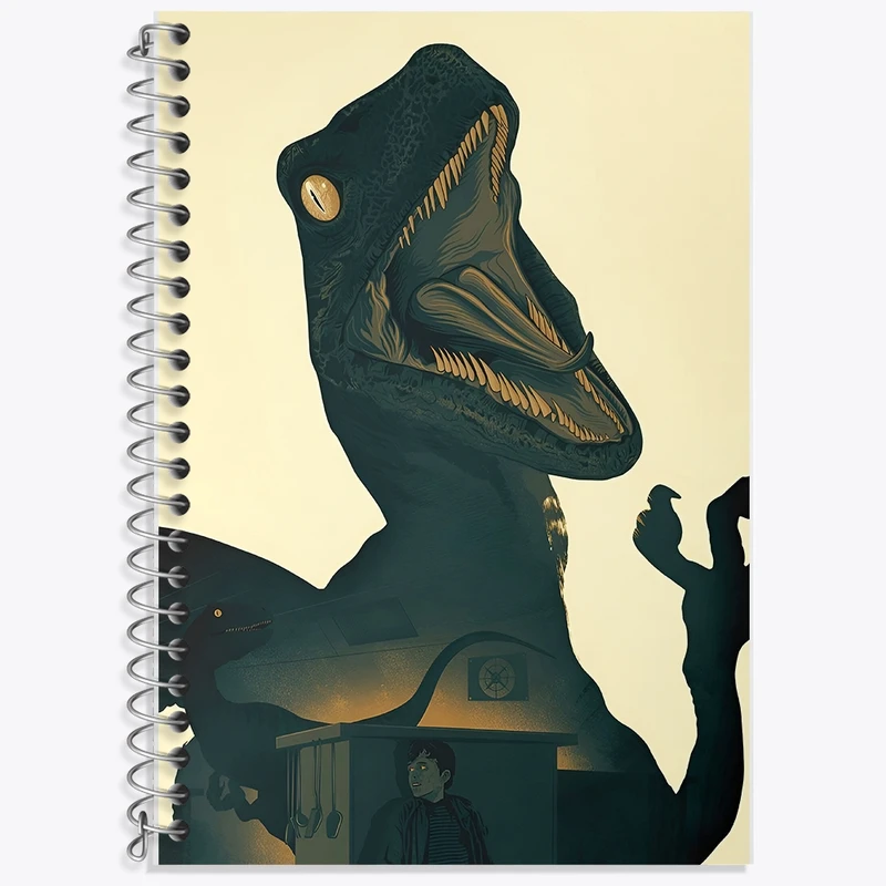 دفتر لغت 50 برگ خندالو طرح دایناسور (Dino) کد F13780