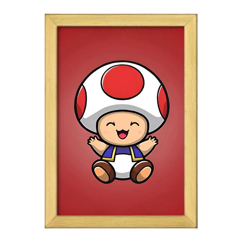 تابلو خندالو طرح سوپر ماریو (Super Mario) کد F9429