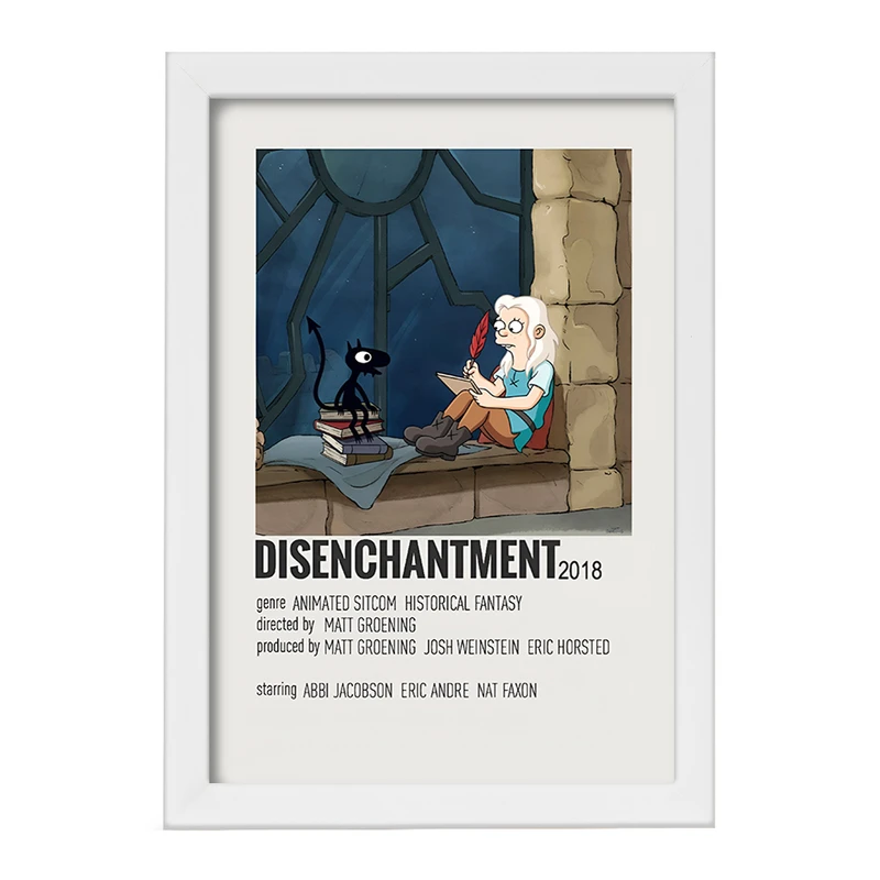 تابلو خندالو طرح طلسم شدگان (Disenchantment) کد F13205