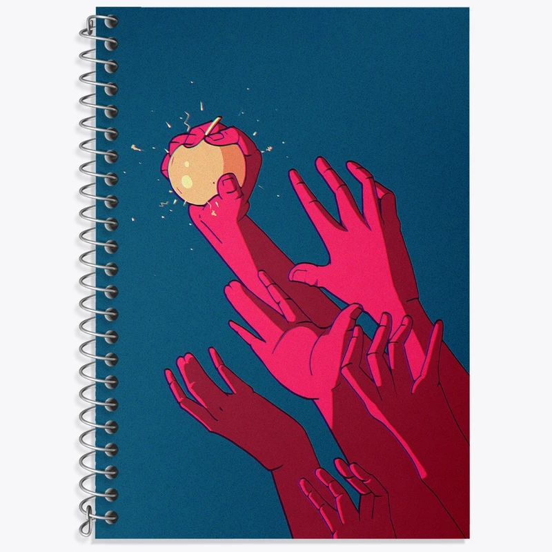 دفتر لغت 50 برگ خندالو طرح فانتزی کد N7991