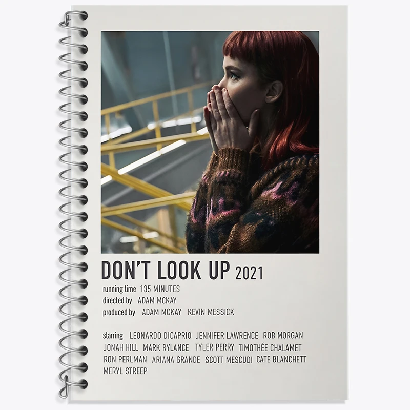 دفتر نت موسیقی 50 برگ خندالو طرح بالا رو نگاه نکن (Don't Look Up) کد F13013