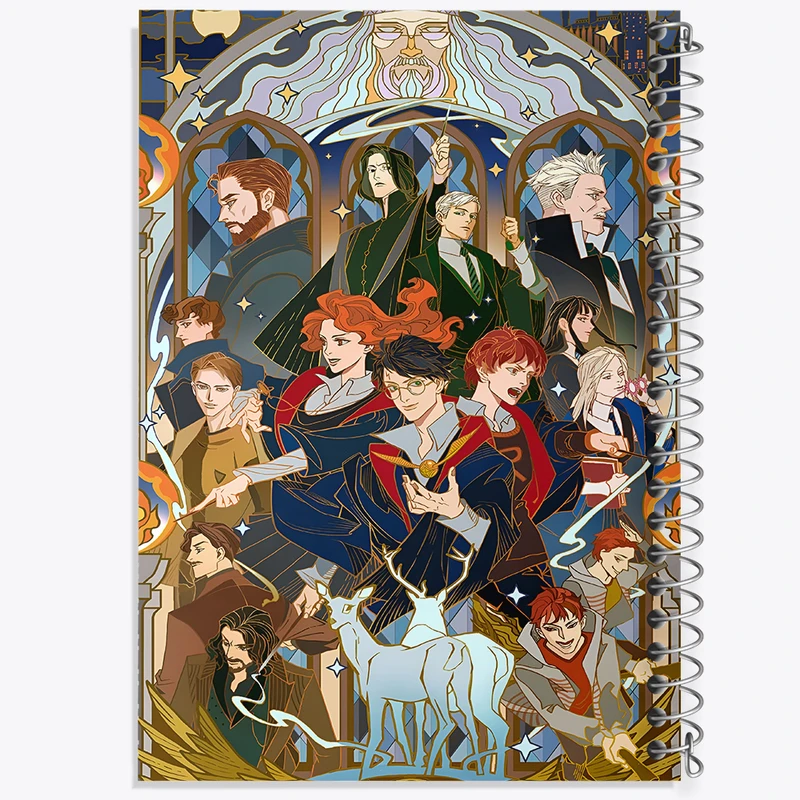 دفتر نقاشی 50 برگ خندالو طرح هری پاتر (Harry Potter) کد F10006