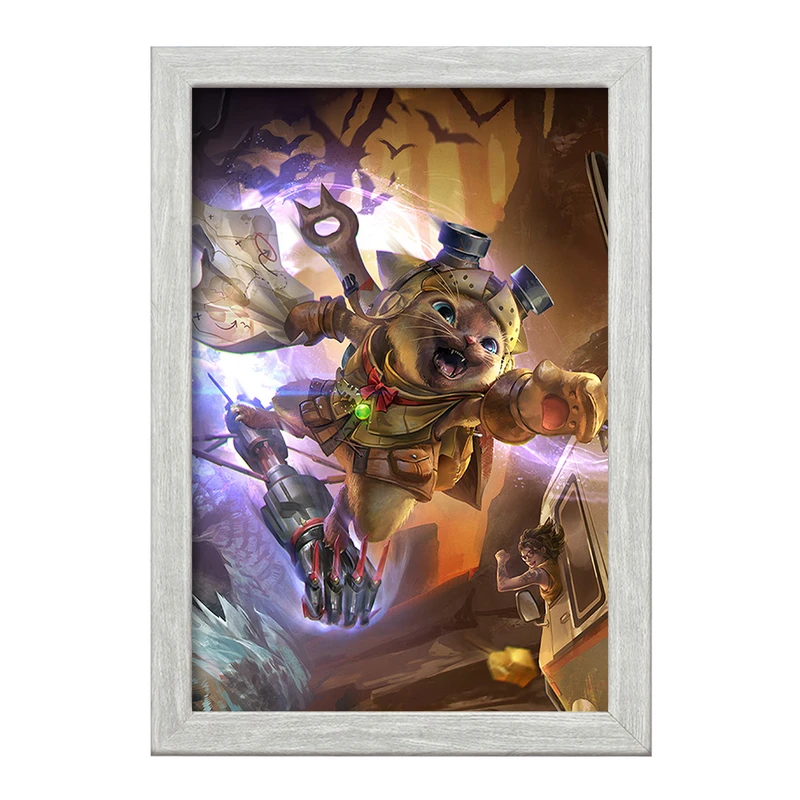 تابلو خندالو طرح بازی شکارچی هیولا (Monster Hunter) کد 33245