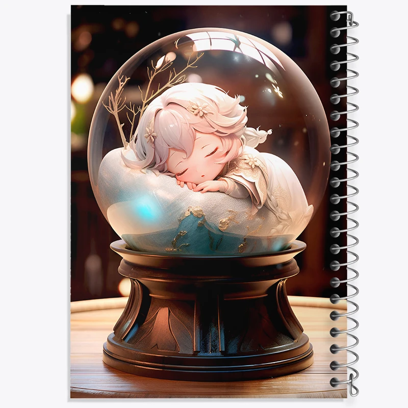 دفتر مشق 100 برگ خندالو طرح دختر کیوت کد F9353