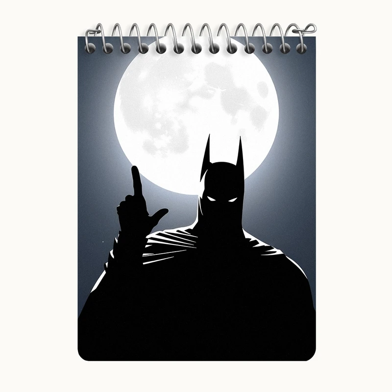دفتر یادداشت 50 برگ خندالو طرح بتمن (Batman) کد N7668