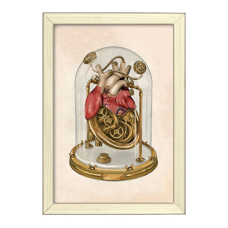 تابلو خندالو طرح قلب (Heart) کد F14031