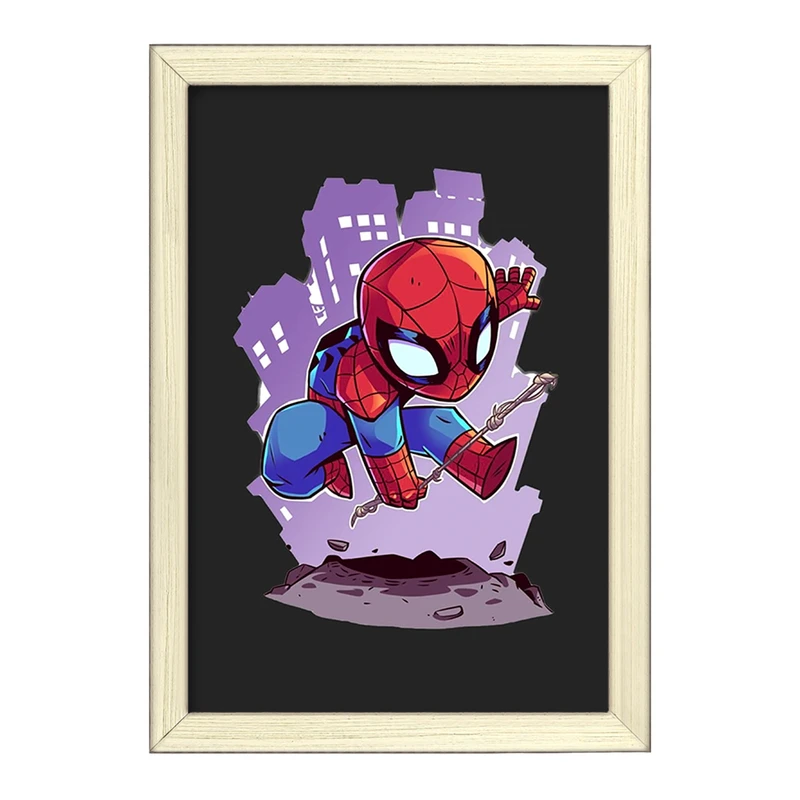 تابلو خندالو طرح مرد عنکبوتی Spider Man  کد 13174