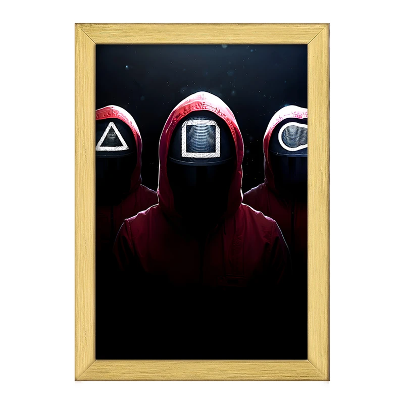 تابلو خندالو طرح بازی مرکب (Squid Game) کد F11869