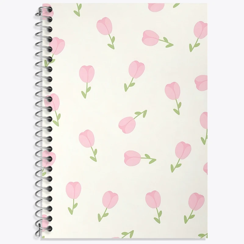 دفتر لغت 50 برگ خندالو طرح پترن گل گلی کد N9152