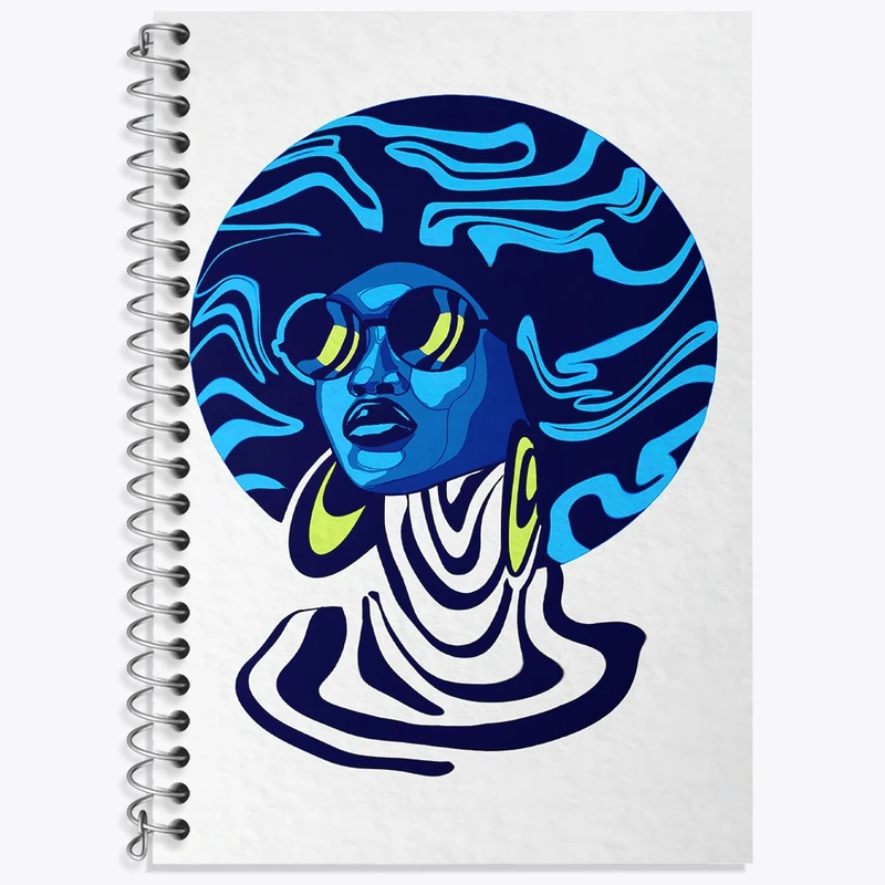 دفتر زبان 50 برگ خندالو مدل سه خط طرح دخترانه کد F4798