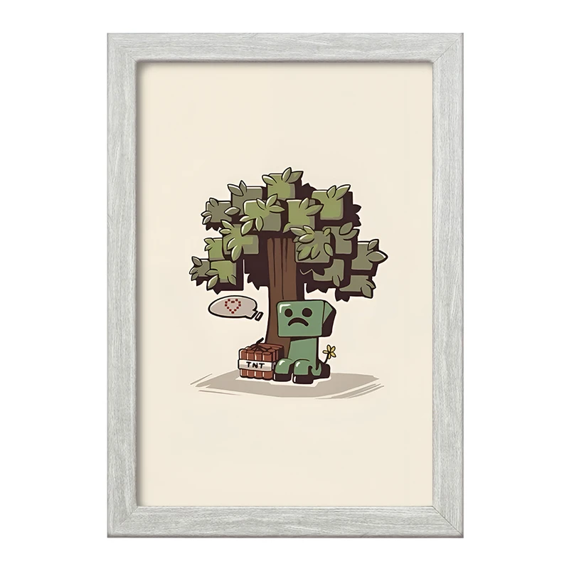 تابلو خندالو طرح ماینکرافت (Minecraft) کد F3491