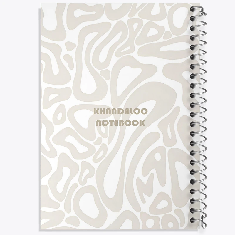 دفتر مشق 50 برگ خندالو طرح مدرن کد N8575