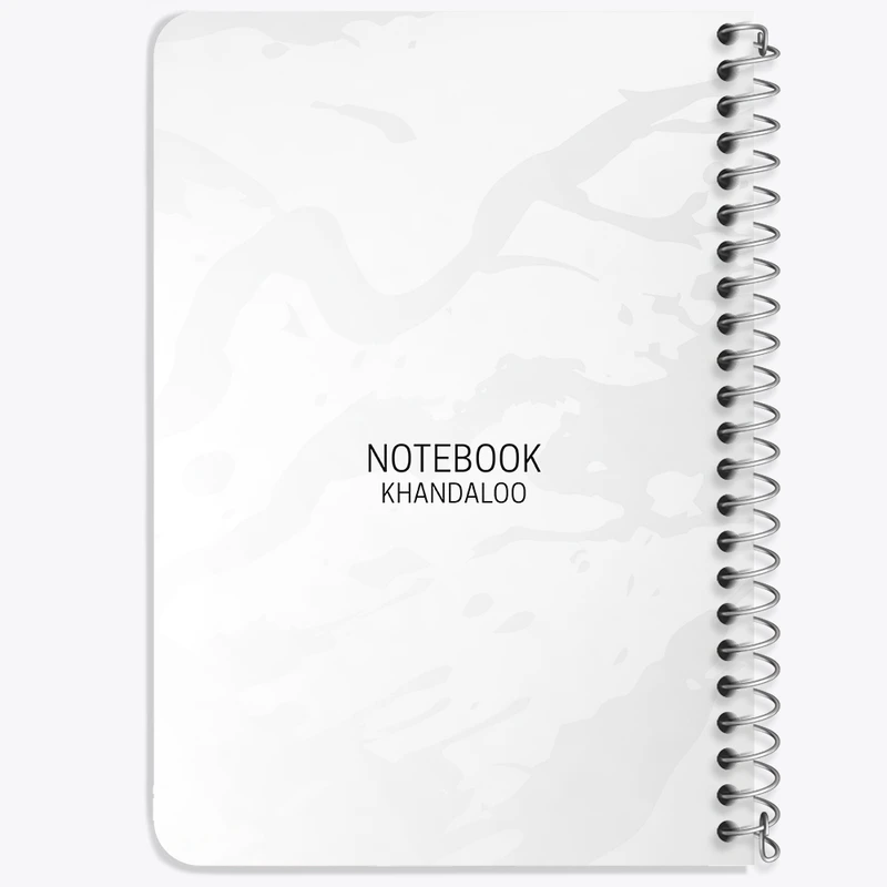 دفتر یادداشت 50 برگ خندالو طرح مینیمال کد N1508