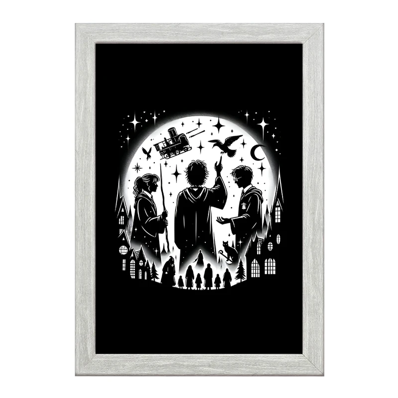 تابلو خندالو طرح هری پاتر (Harry Potter) کد F6012