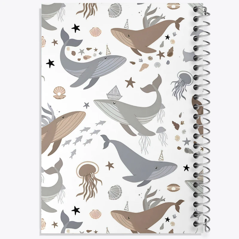 دفتر نقاشی 50 برگ خندالو طرح پترن وال کد N6807