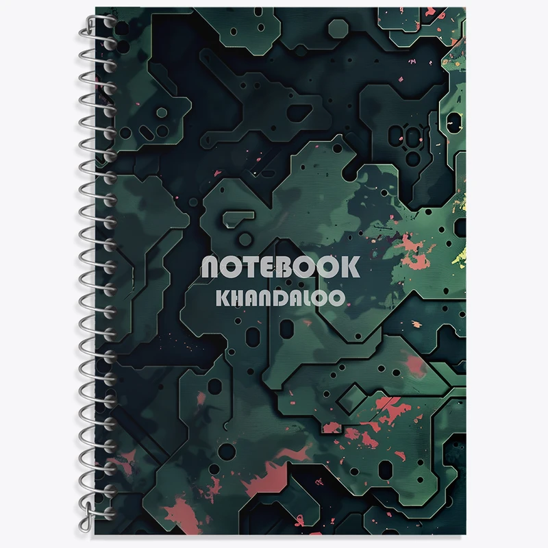 دفتر نت موسیقی 50 برگ خندالو طرح مدرن کد N7617