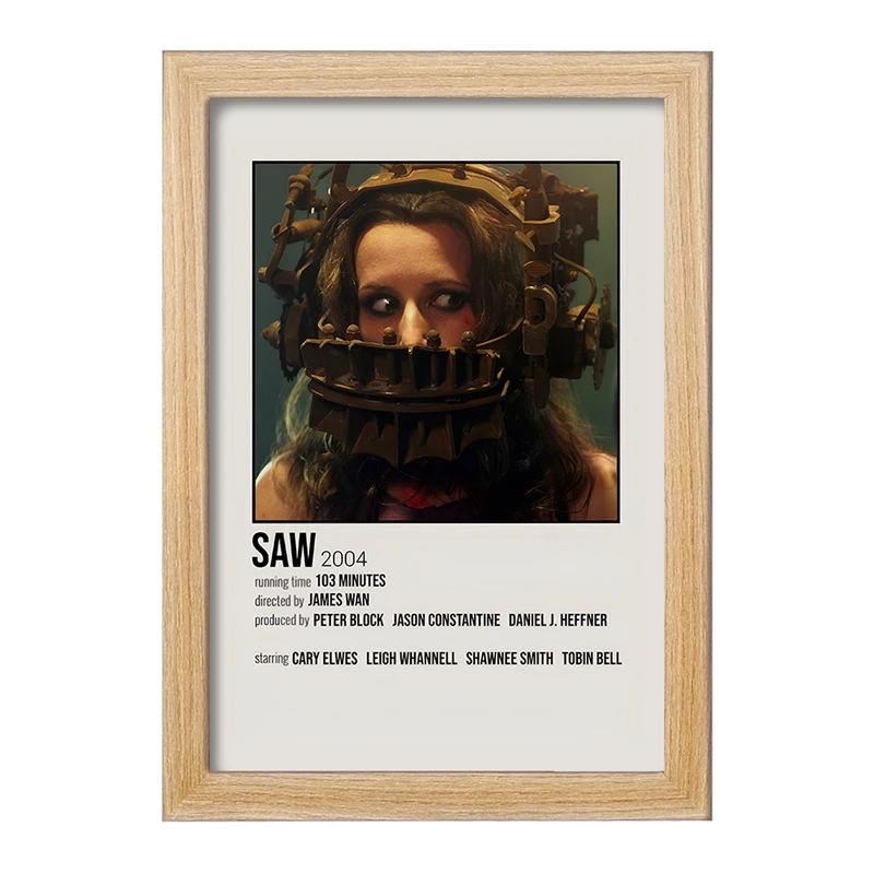 تابلو خندالو طرح اره (Saw) کد F12993