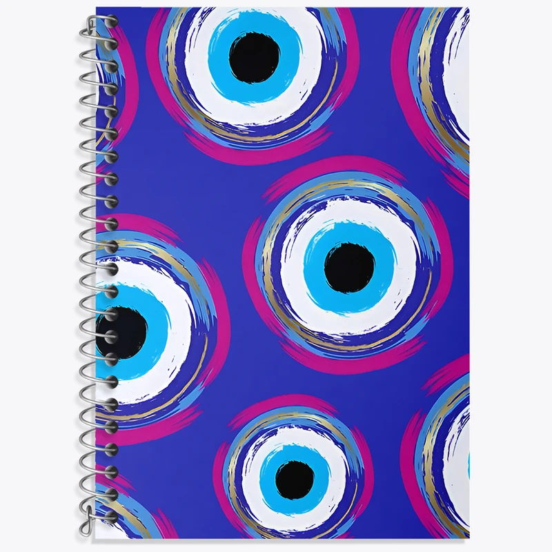 دفتر نت موسیقی 50 برگ خندالو طرح چشم نظر کد N6648