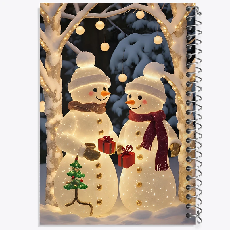 دفتر نقاشی 50 برگ خندالو طرح آدم برفی کد F8679