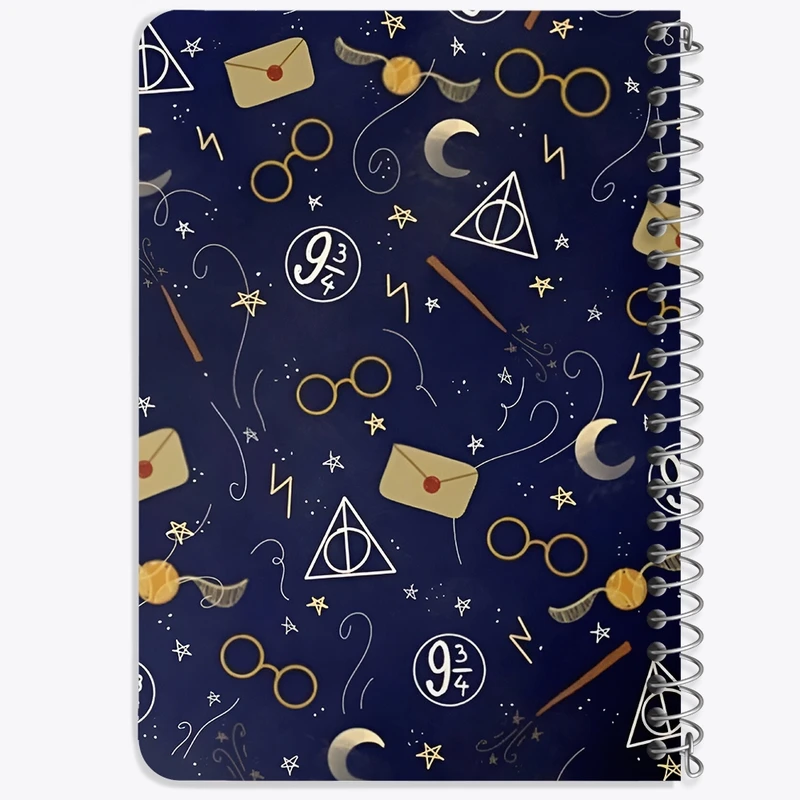 دفتر یادداشت 50 برگ خندالو طرح هری پاتر (Harry Potter) کد N5612
