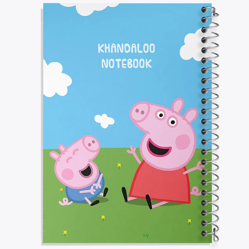 دفتر مشق 50 برگ خندالو طرح انیمیشن پپا پیگ (Peppa Pig) کد N9277
