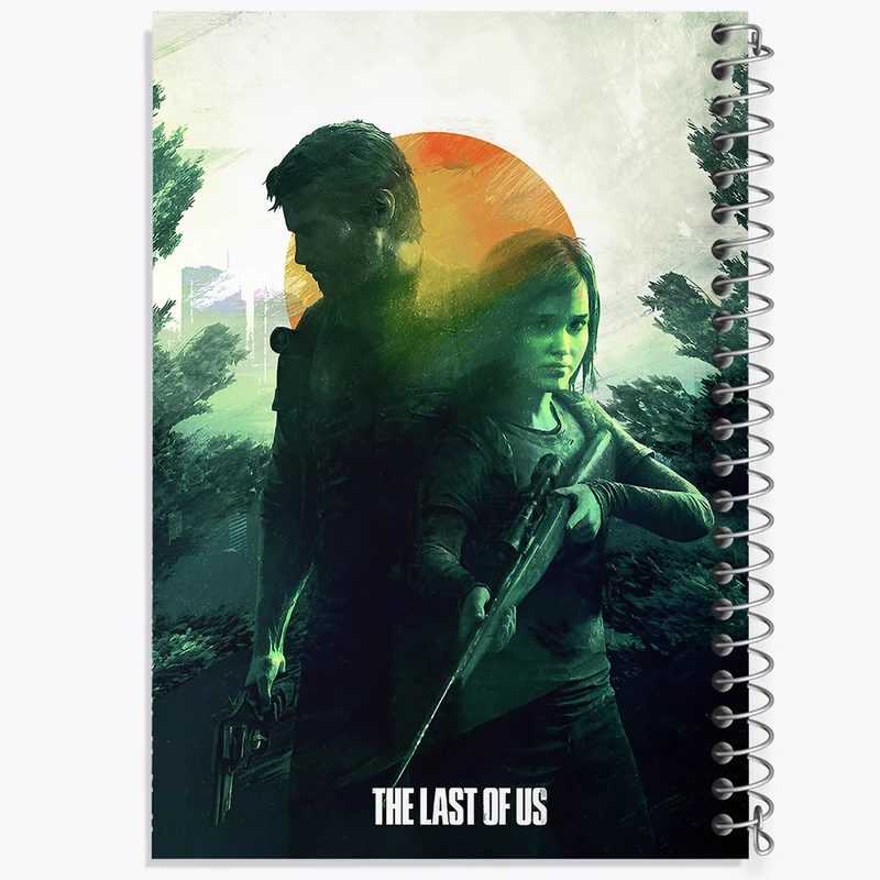 دفتر ژورنال نویسی 50 برگ خندالو مدل نقطه ای طرح (The Last Of Us) آخرین بازمانده از ما کد N9293