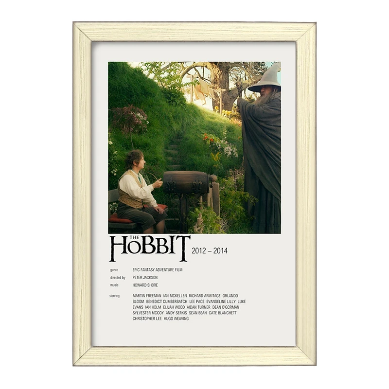 تابلو خندالو طرح هابیت ها (The Hobbit) کد F13294
