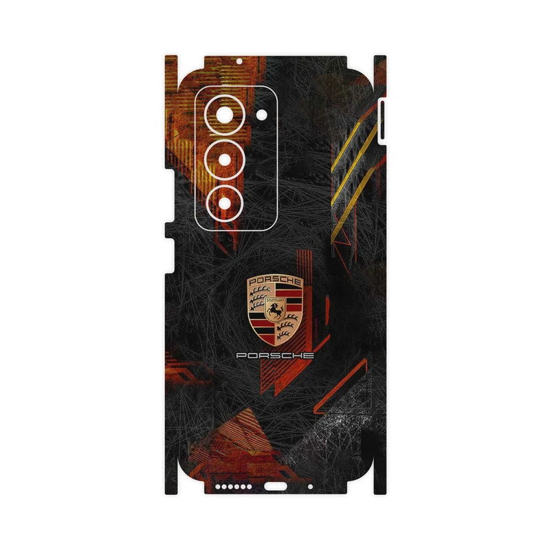 برچسب پوششی ماهوت مدل Porsche_Logo-FullSkin مناسب برای گوشی موبایل شیائومی Redmi 15 4G