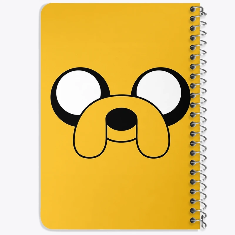 دفتر یادداشت 50 برگ خندالو طرح جیک وقت ماجراجویی Adventure Time  کد 20814