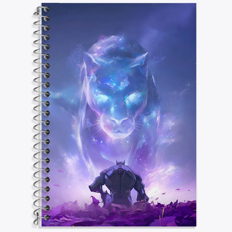 دفتر نت موسیقی 50 برگ خندالو طرح Black Panther کد F10740