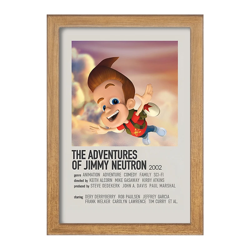 تابلو خندالو طرح پسر نابغه جیمی نوترون کد F13194