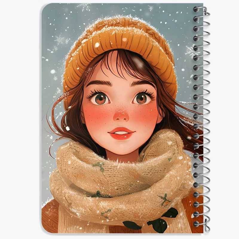 دفتر یادداشت 50 برگ خندالو طرح دخترانه کد F9871