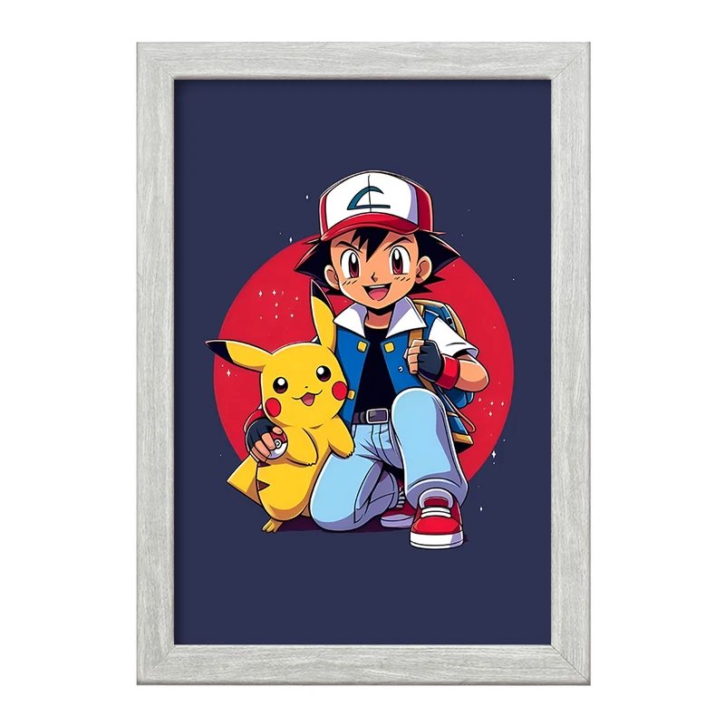 تابلو خندالو طرح پوکمون (pokemon) کد F6970