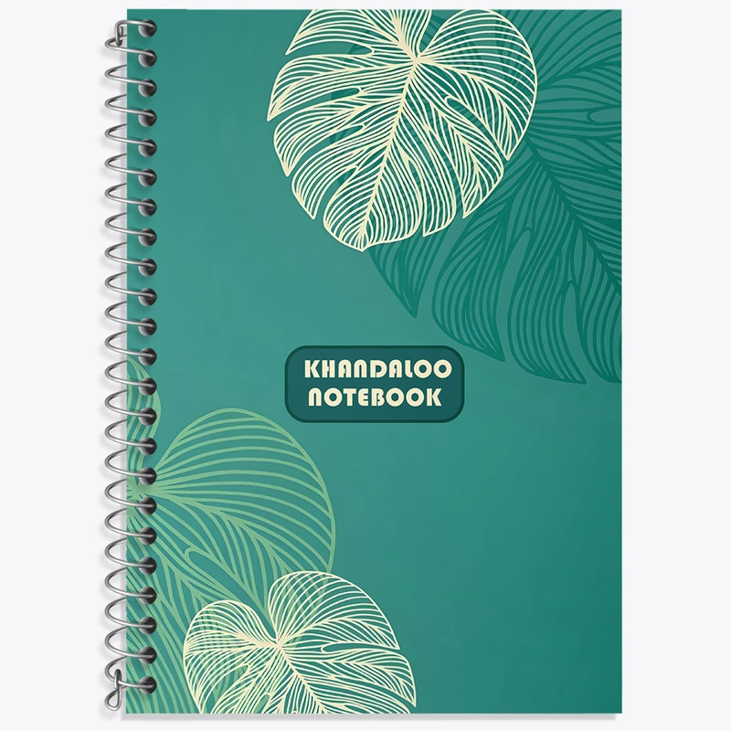 دفتر نت موسیقی 50 برگ خندالو طرح پترن برگ کد N6099